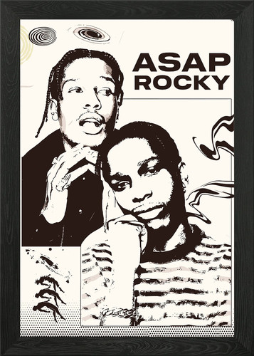 Asap rocky portrait - asap,