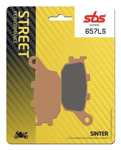 Sbs 657ls brake pads sinter - brake,