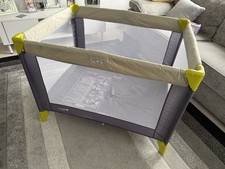 Cuggi Travel Cot - Grey And