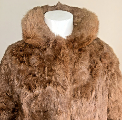 Real fur jacket coat - fur, french