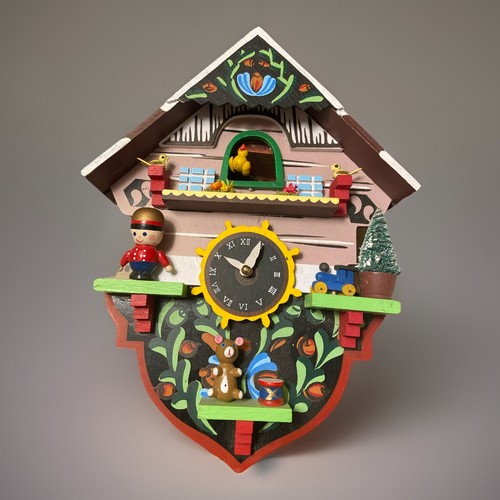 Enesco swiss chalet cuckoo - swiss,