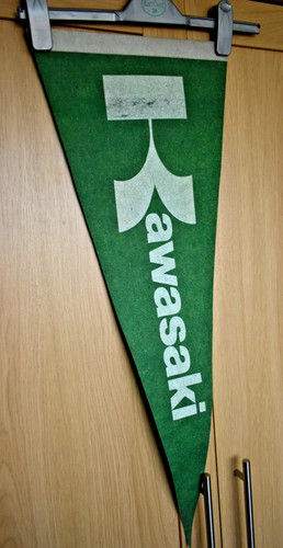 Kawasaki inch cloth pennant - 30,