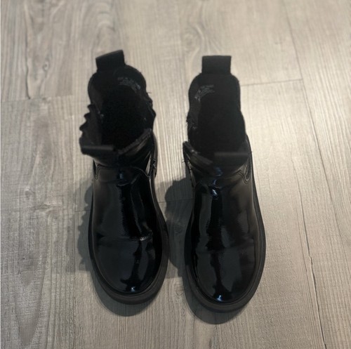 Zara black patent - zara,