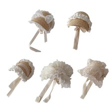Baby Girl Straw Hat Lace-up