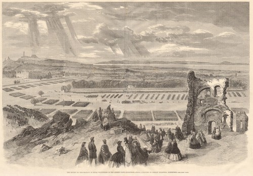 Queen victoria reviewing - queen,