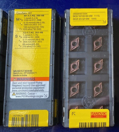 New sealed sandvik - new,