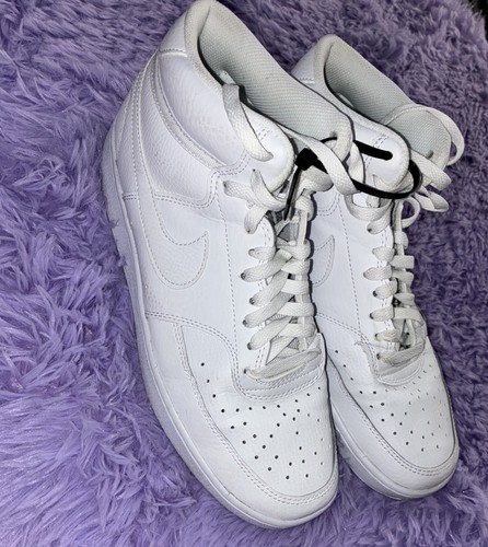 Nike court vision mid triple - vision,