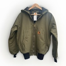 Carhartt Reworked Green Hooded