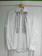 REISS white Frill Detailing