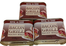3 TINS ROYAL DANE BACON GRILL