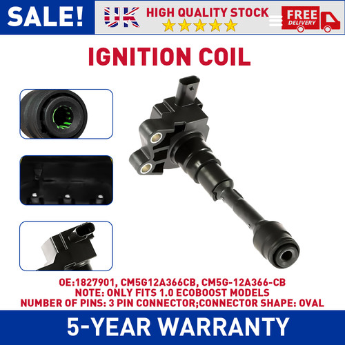 Ignition coil for - ignition,