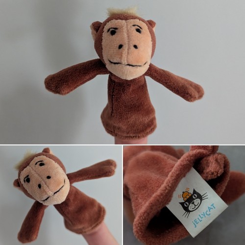 Jellycat monkey chimp - chimp, finger