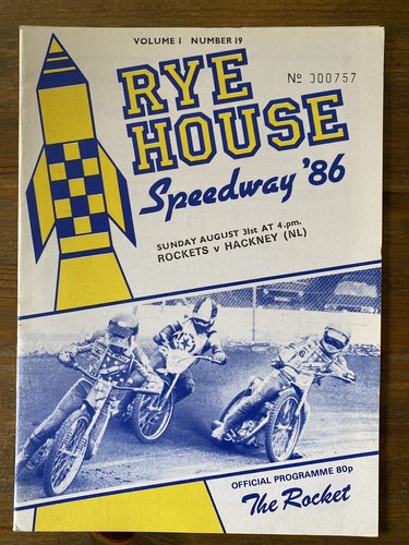 1986 rye house hackney - rye, v
