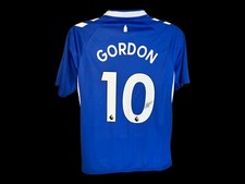 Anthony Gordon Signed 22/23 Everton Football Shirt COA
