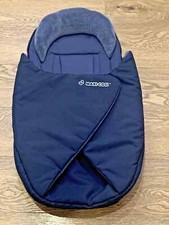 MAXI COSI CAR SEAT COCOON FOOTMUFF NEWBORN HEAD SUPPORT EX COND CAR SEAT/BUGGY