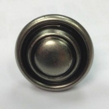 Pewter Knob Handle Cupboard / kitchen Door Button Knob 32mm Antique Effect