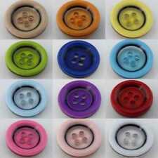 Two Colour Buttons Black Line