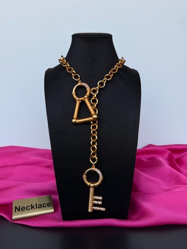 Rare schiaparelli gold keyhole - rare,