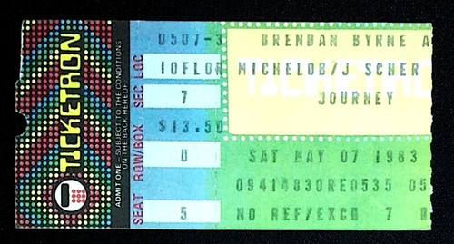 Journey ticket stub brendan - journey,
