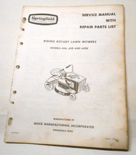 Vintage Springfield Lawn Mower