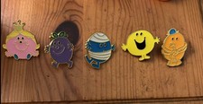 mr. men pin badges