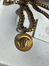 Gold plated versace - plated, chain