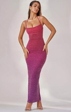 Oh Polly Womens Pink Sequin