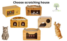 Cat House Scratcher Cardboard