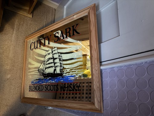 Vintage pub mirror advertising - vintage,