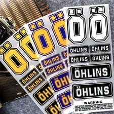 Ohlins stickers decals - ohlins,