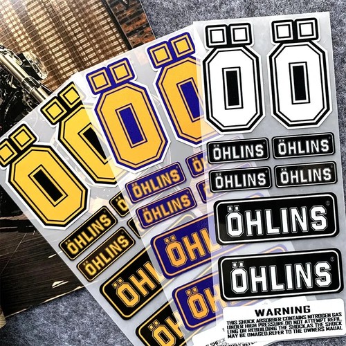 Ohlins stickers decals - stickers,