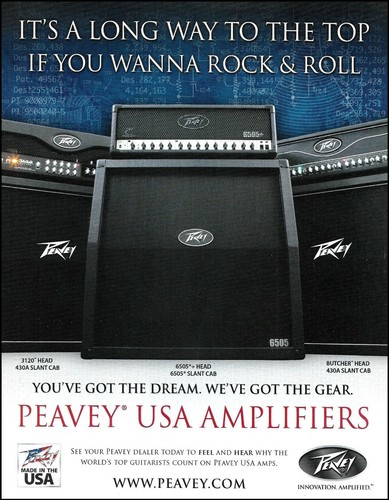 Peavey usa amplifier 6505 head - peavey,