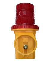 DORMAN UNILAMP RED LENS FLASHING WARNING LAMP/LIGHT 360 RAILWAY ROADWORKS SKIPS