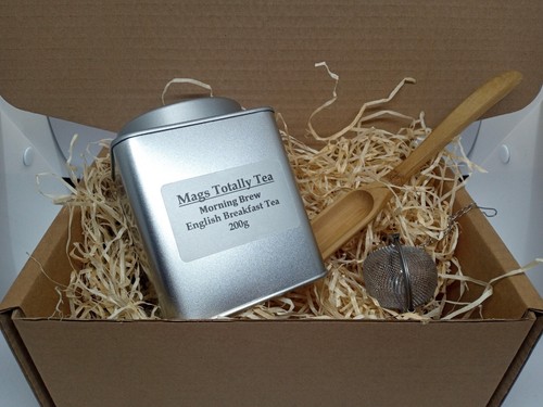 Tea caddy gift box - tea, lovers