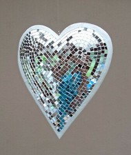 Mirror Heart Mobile Mosaic