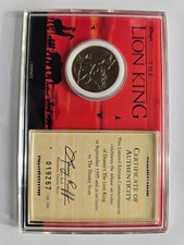 Lion king coin and certificate
