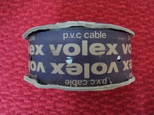 Approx 50m,  Twin & Earth Electric Cable, 1.0 mm2, OLD COLOURS, VOLEX, BS6004