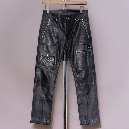 Diesel leather jeans - diesel,