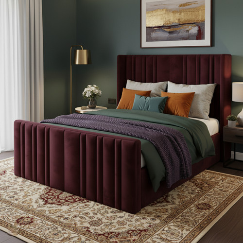 Ottoman bed divan wing - ottoman,