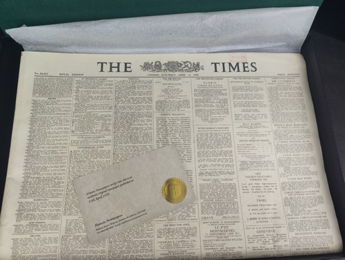 The times 11th - the, april