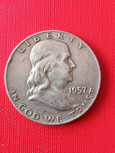 1957 benjamin franklin - franklin, half