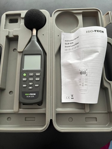 Iso tech slm 52n sound - sound, level