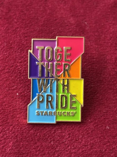 Starbucks london pride pin - london,