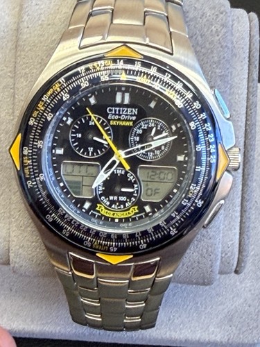 Citizen eco drive skyhawk blue - citizen,