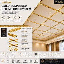 10m2 gold suspended - 10m2,