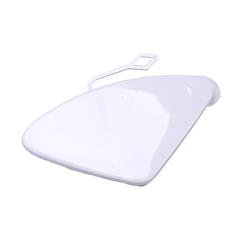 White car front bumper - white,