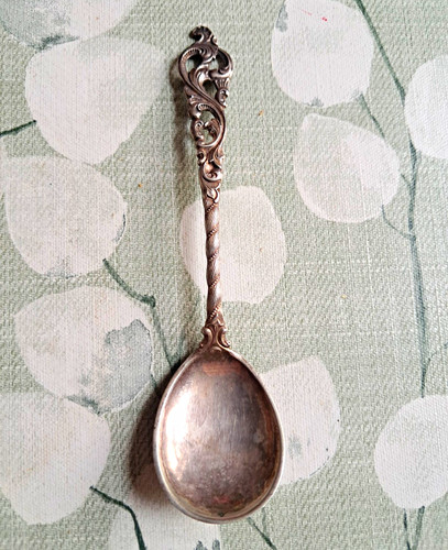 Norwegian silver teaspoon - ,