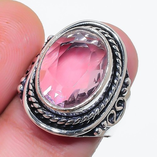 Pink kunzite gemstone 925 - gemstone,