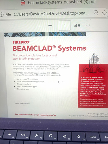 Rockwool firepro beamclad - rockwool,
