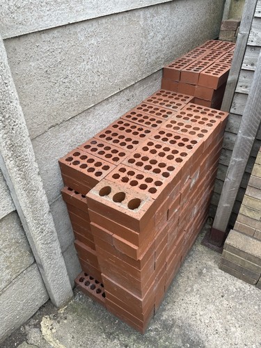 Red house bricks - house, /